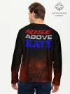 Мужской лонгслив базовый / Rise above hate