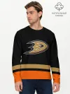 Мужской лонгслив базовый / Anaheim Ducks | Анахайм Дакс