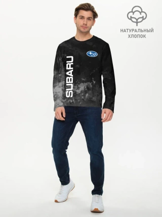 Мужской лонгслив базовый / Субару, Subaru
