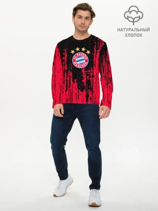 Мужской лонгслив базовый / Bayern Munchen: Бавария.
