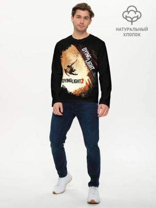 Мужской лонгслив базовый / DYING LIGHT 2 NEW WORLD