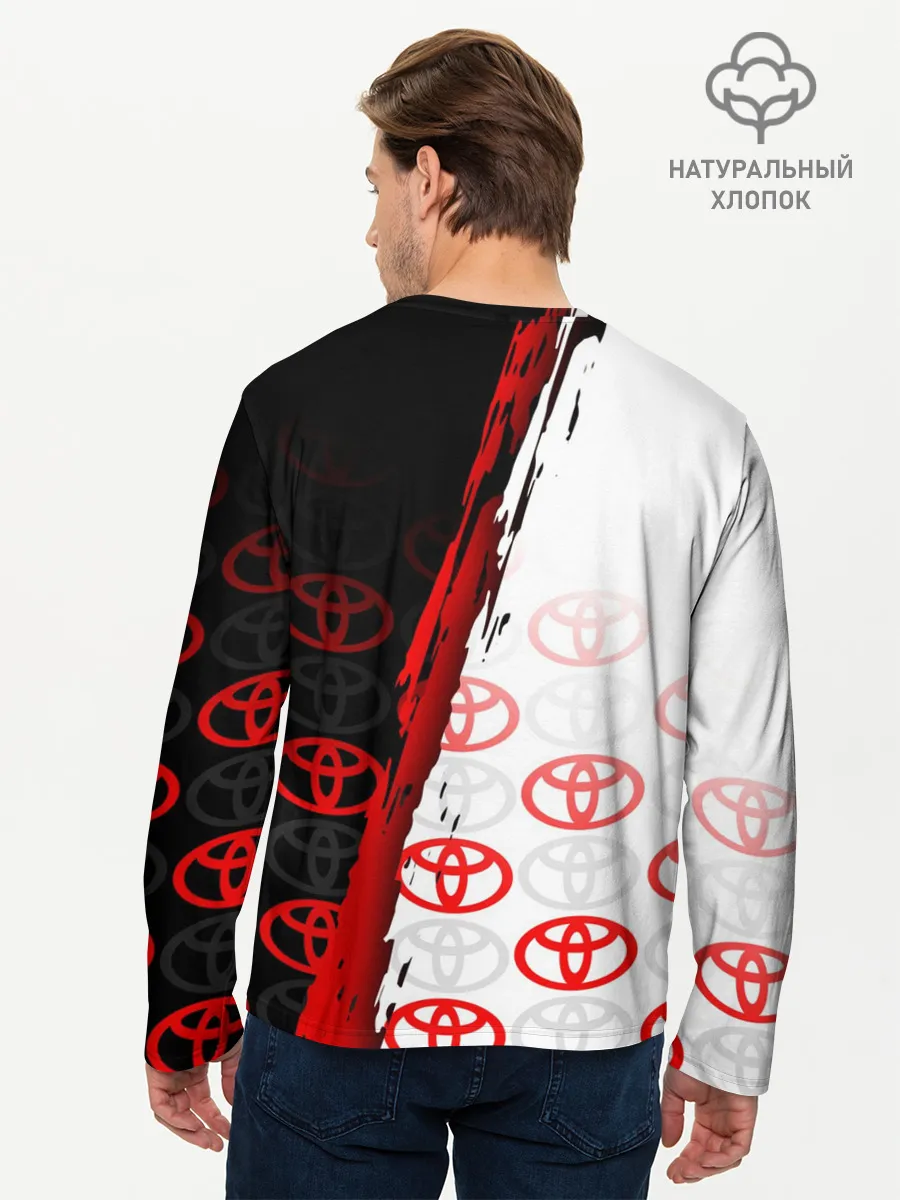 Мужской лонгслив базовый / TOYOTA SPORT / GRUNGE / ГРАНЖ