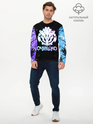 Мужской лонгслив базовый / OVERLORD | оверлорд neon | НЕОН