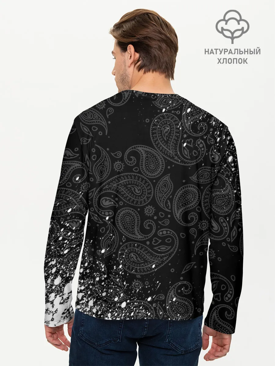 Мужской лонгслив базовый / BANDANA 1