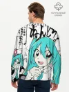 Мужской лонгслив базовый / Hatsune Miku