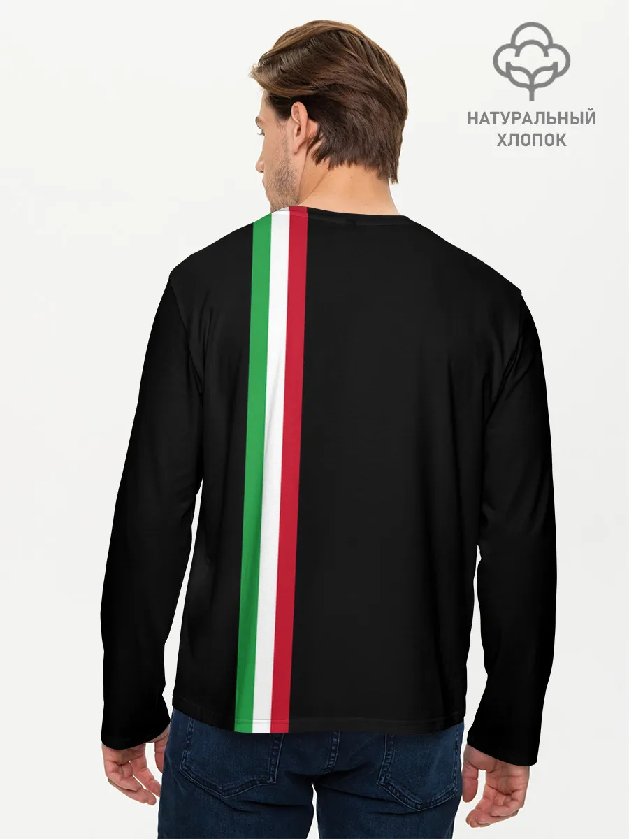 Мужской лонгслив базовый / DUCATI MOTOCYCLE ITALY LINE