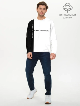 Мужской лонгслив базовый / System of a Down - Steal This Album!