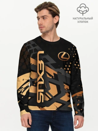 Мужской лонгслив базовый / Lexus