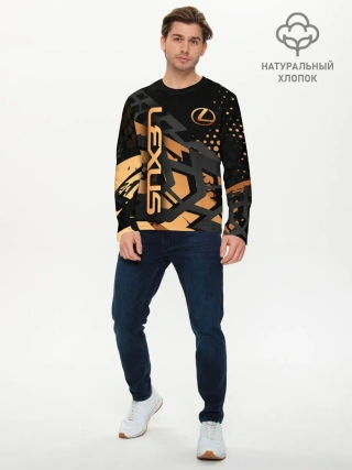 Мужской лонгслив базовый / Lexus