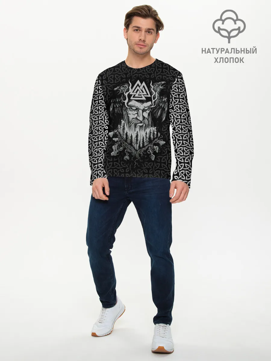 Мужской лонгслив базовый / Odinn