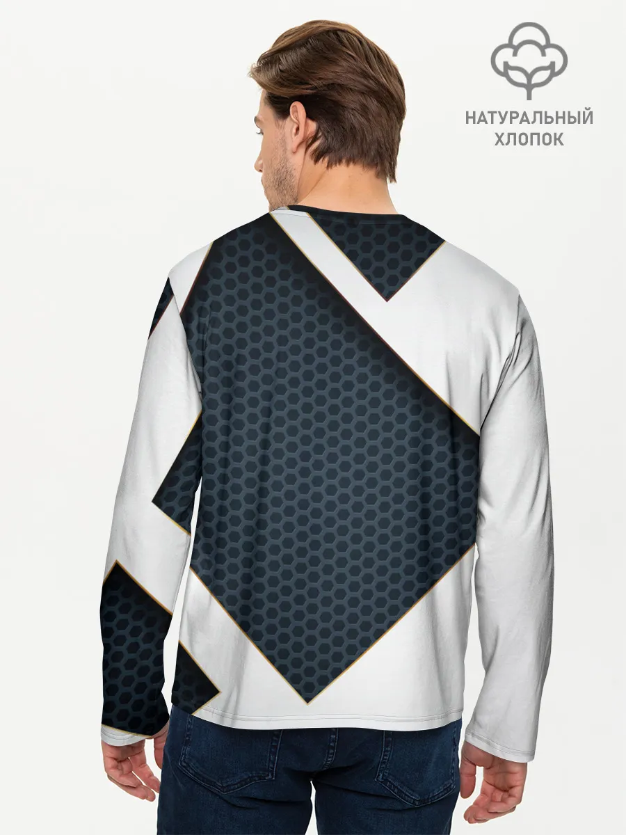 Мужской лонгслив базовый / Mass Effect N7