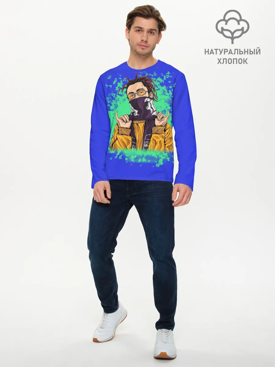 Мужской лонгслив базовый / GONE.Fludd 3D