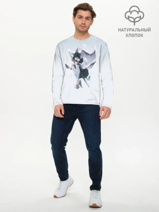 Мужской лонгслив базовый / Shinobu Kochou