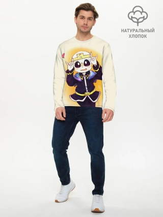 Мужской лонгслив базовый / Undertale