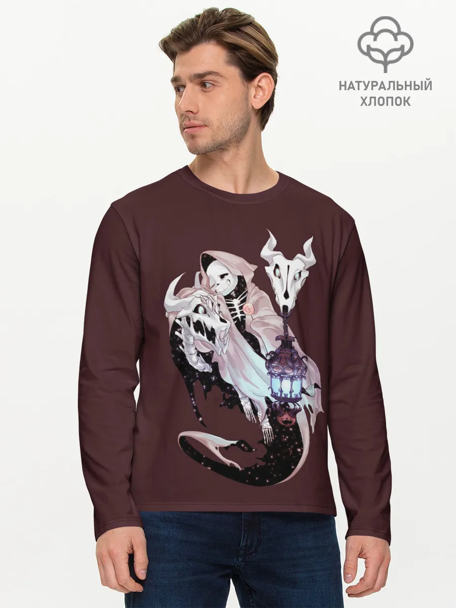 Мужской лонгслив базовый / UNDERTALE