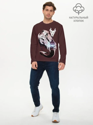 Мужской лонгслив базовый / UNDERTALE