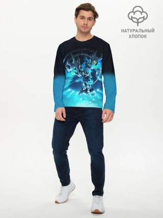 Мужской лонгслив базовый / UNDERTALE