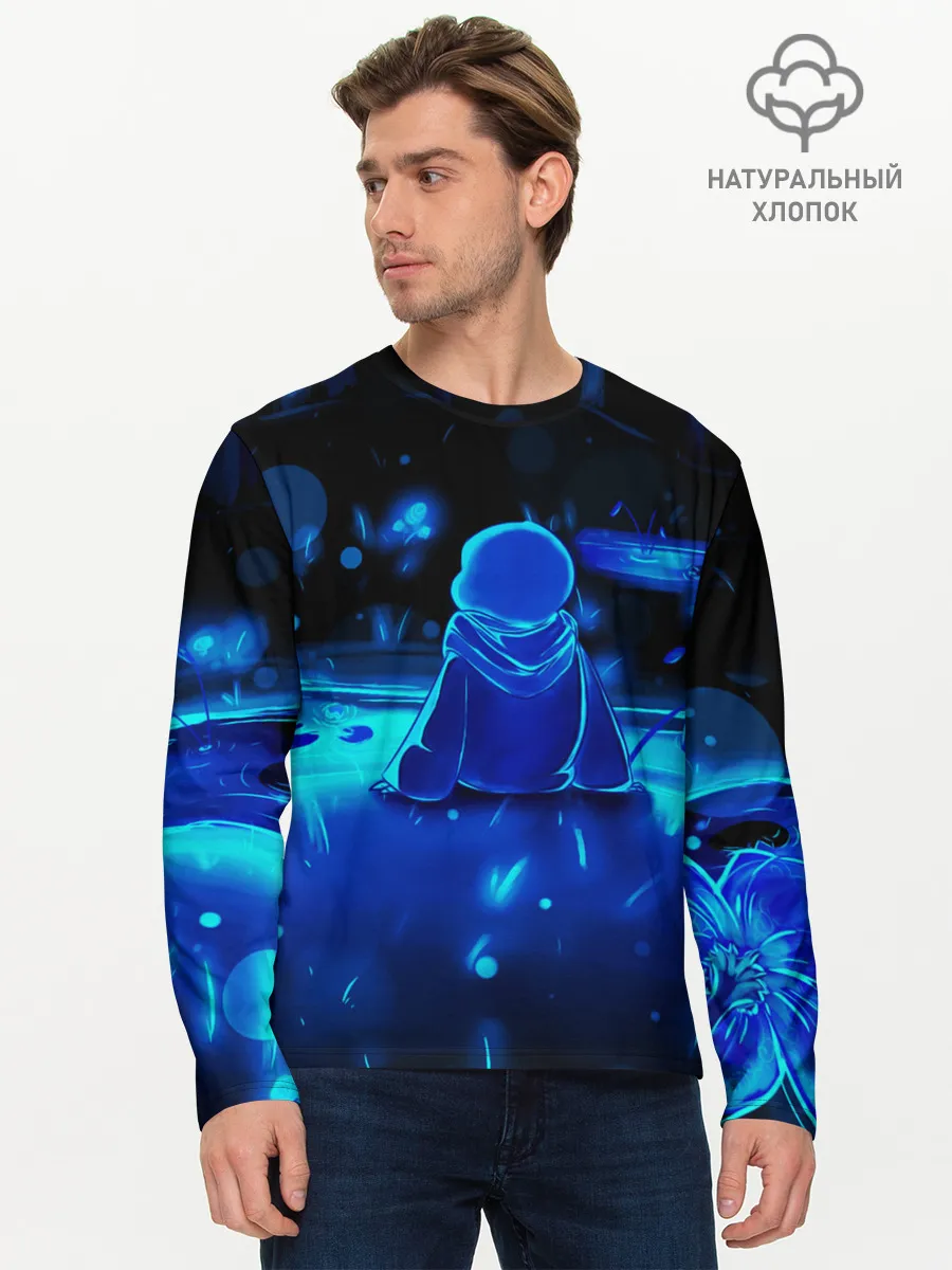 Мужской лонгслив базовый / UNDERTALE