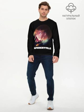 Мужской лонгслив базовый / UNDERTALE