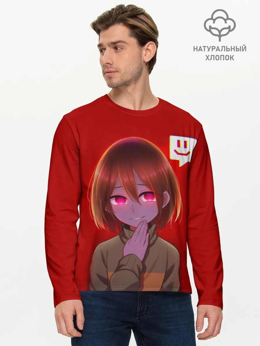 Мужской лонгслив базовый / UNDERTALE