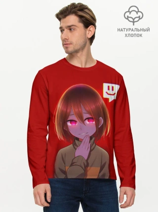 Мужской лонгслив базовый / UNDERTALE