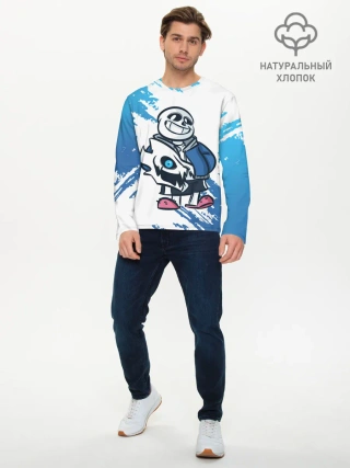 Мужской лонгслив базовый / UNDERTALE