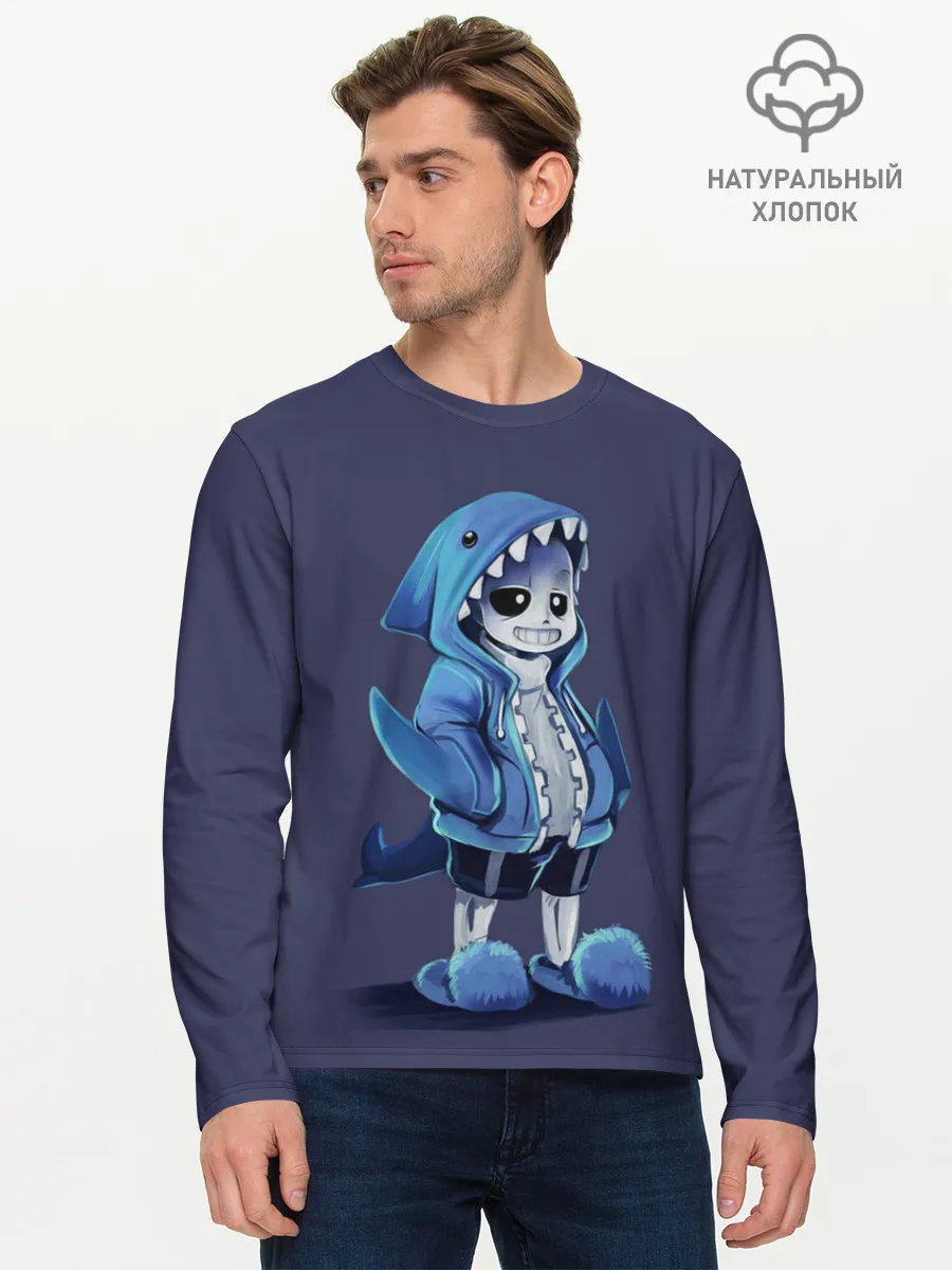 Мужской лонгслив базовый / UNDERTALE