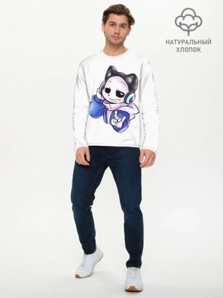 Мужской лонгслив базовый / UNDERTALE