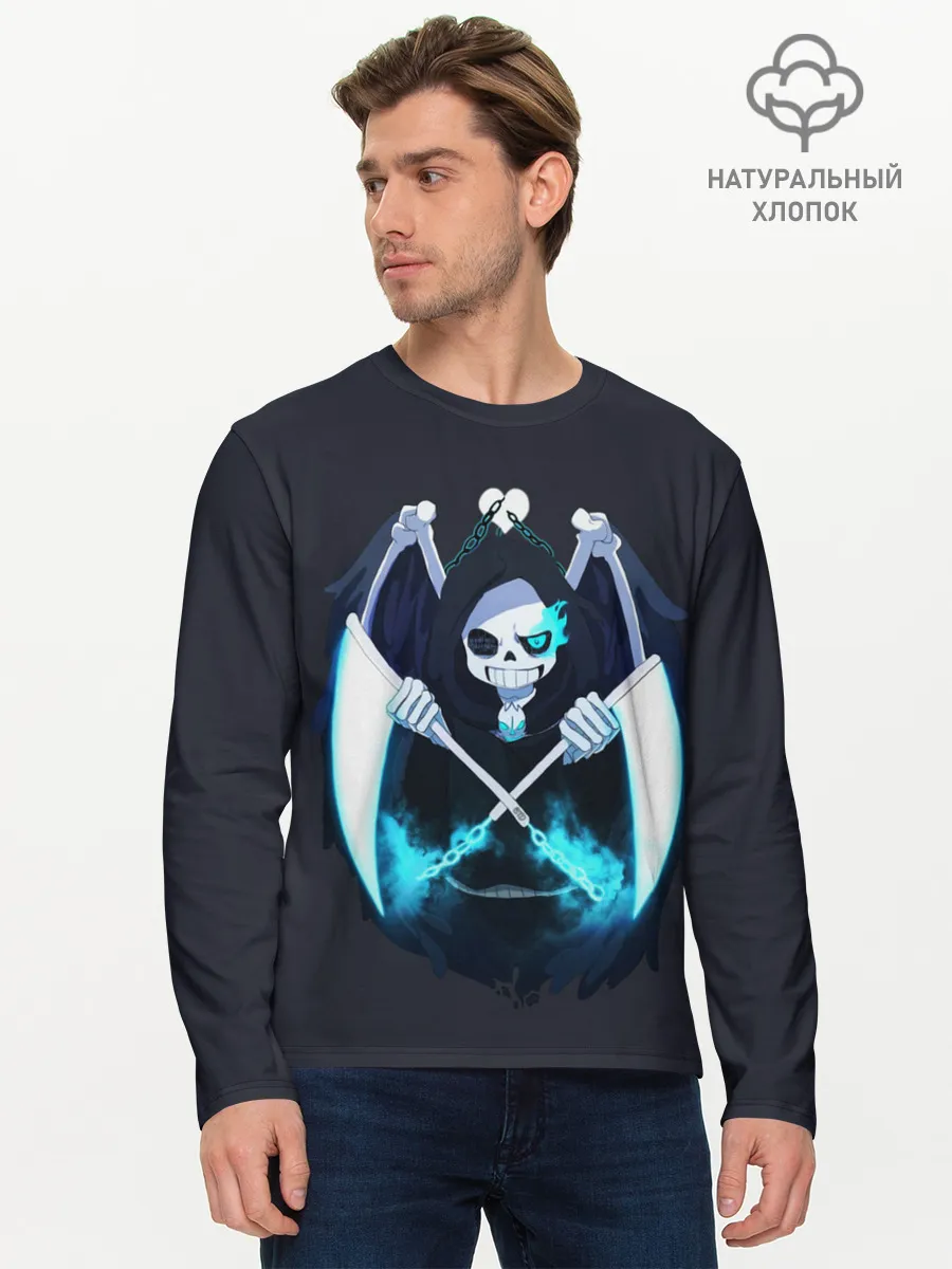 Мужской лонгслив базовый / UNDERTALE