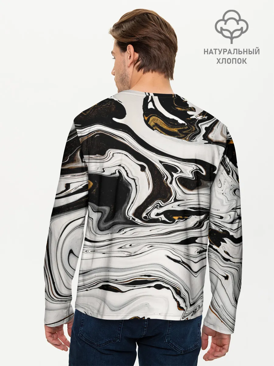 Мужской лонгслив базовый / woman yelling at cat