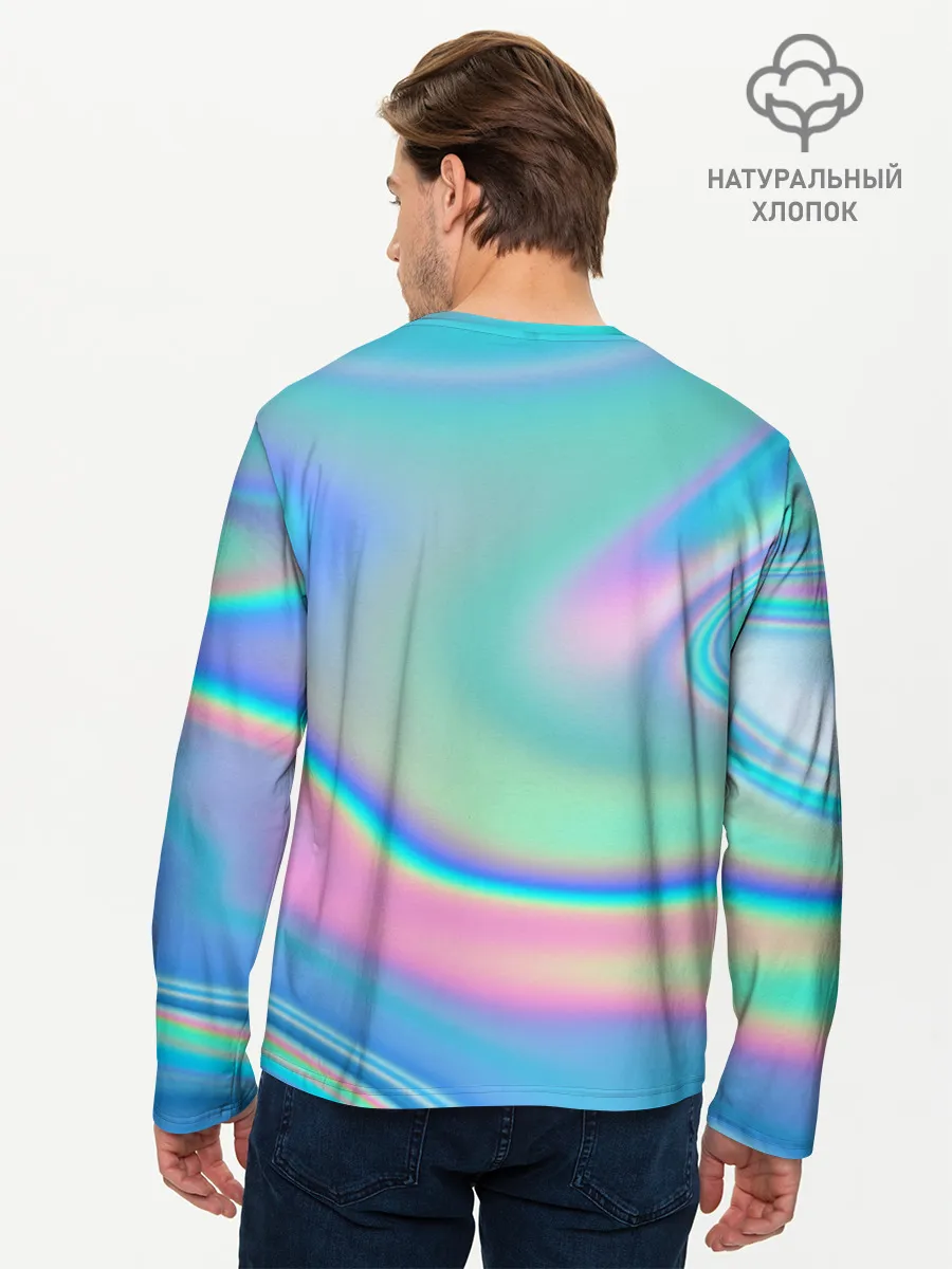 Мужской лонгслив базовый / woman yelling at cat