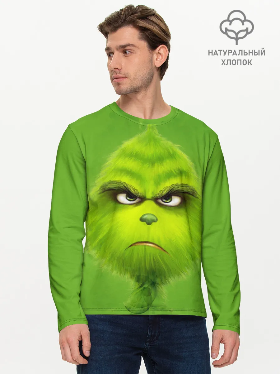 Мужской лонгслив базовый / The Grinch