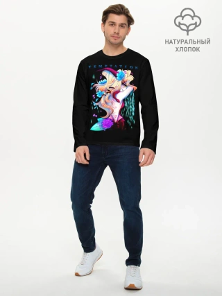 Мужской лонгслив базовый / TEMPTATION