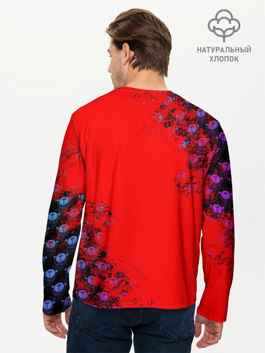 Мужской лонгслив базовый / Hazbin Hotel Alastor