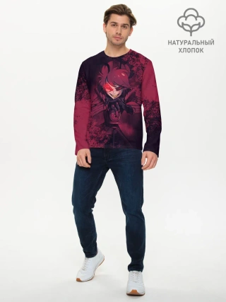 Мужской лонгслив базовый / ОТЕЛЬ ХАЗБИН АЛАСТОР