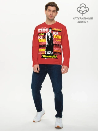 Мужской лонгслив базовый / Doctor Who