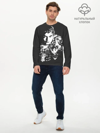 Мужской лонгслив базовый / Doctor Who