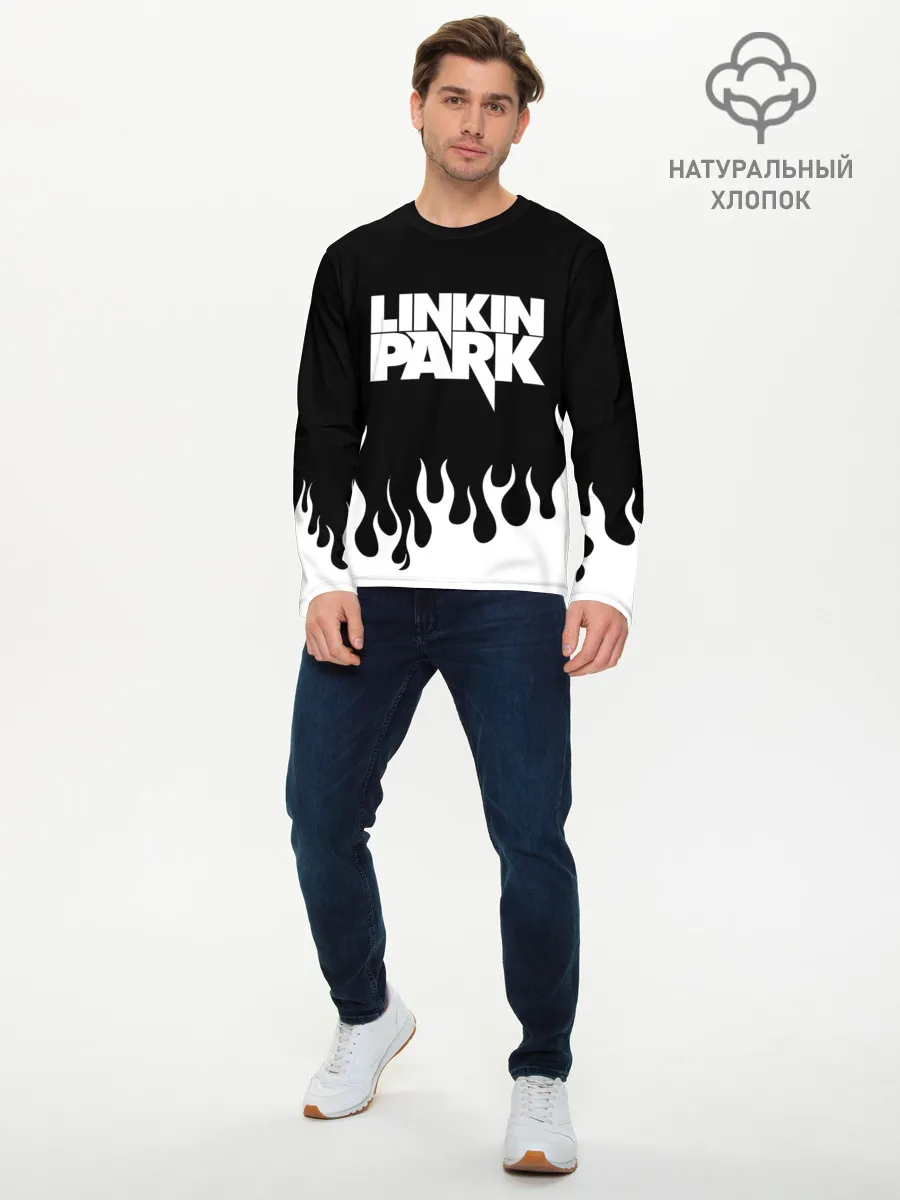 Мужской лонгслив базовый / Linkin Park