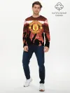 Мужской лонгслив базовый / Manchester United