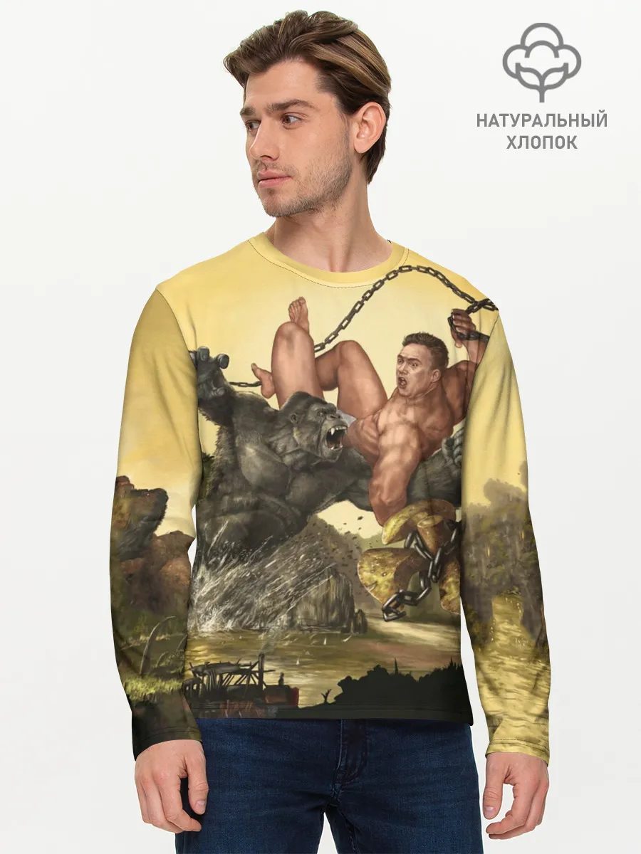 Мужской лонгслив базовый / Aniki Fight Art