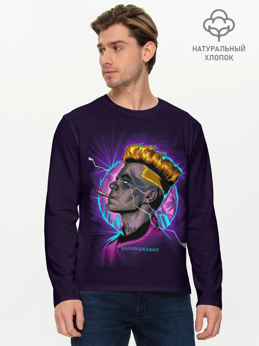 Мужской лонгслив базовый / SAYONARA BOY.