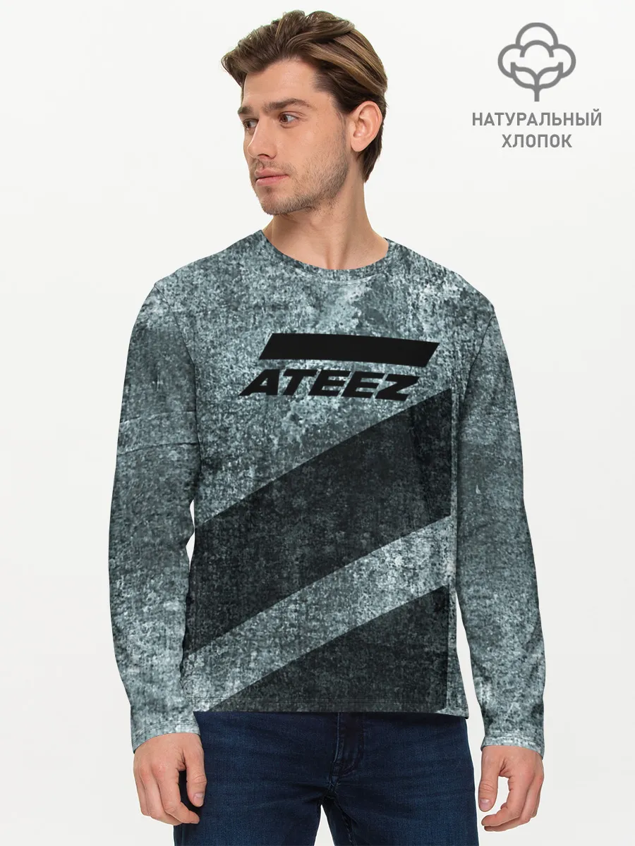 Мужской лонгслив базовый / Ateez