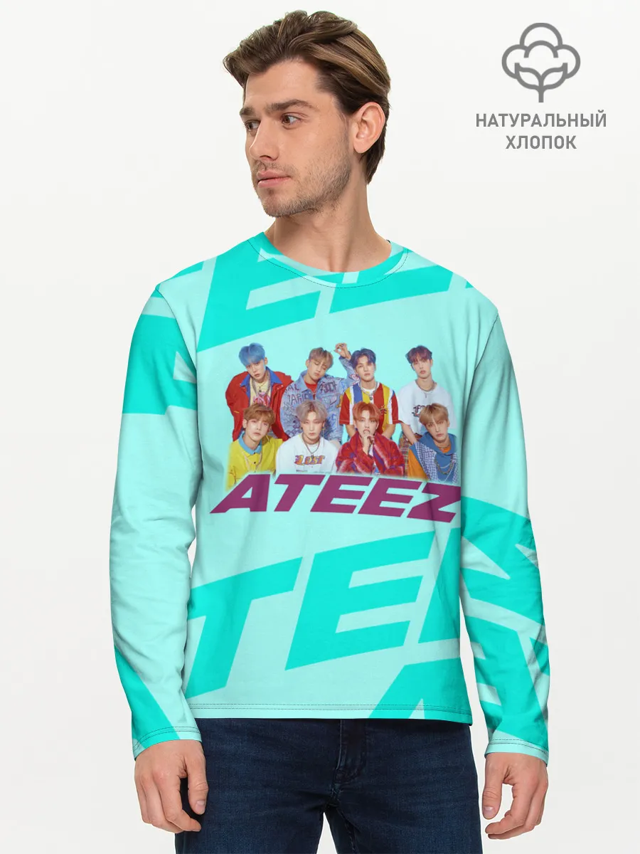 Мужской лонгслив базовый / Ateez
