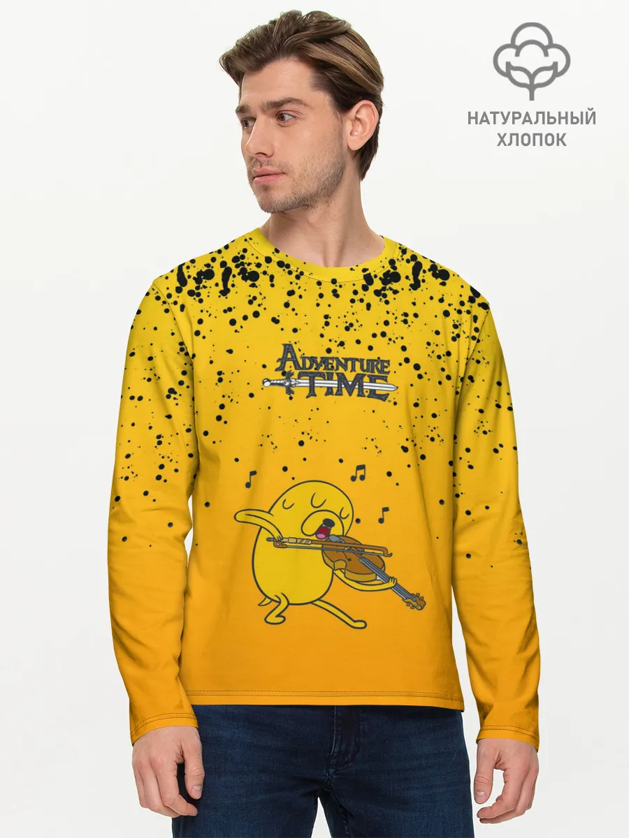 Мужской лонгслив базовый / Jake-musician