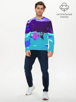 Мужской лонгслив базовый / Princesses