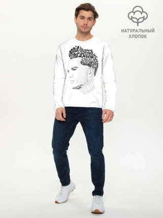 Мужской лонгслив базовый / Panic at the disco