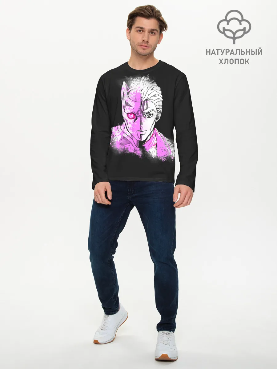 Мужской лонгслив базовый / Kira & Killer Queen