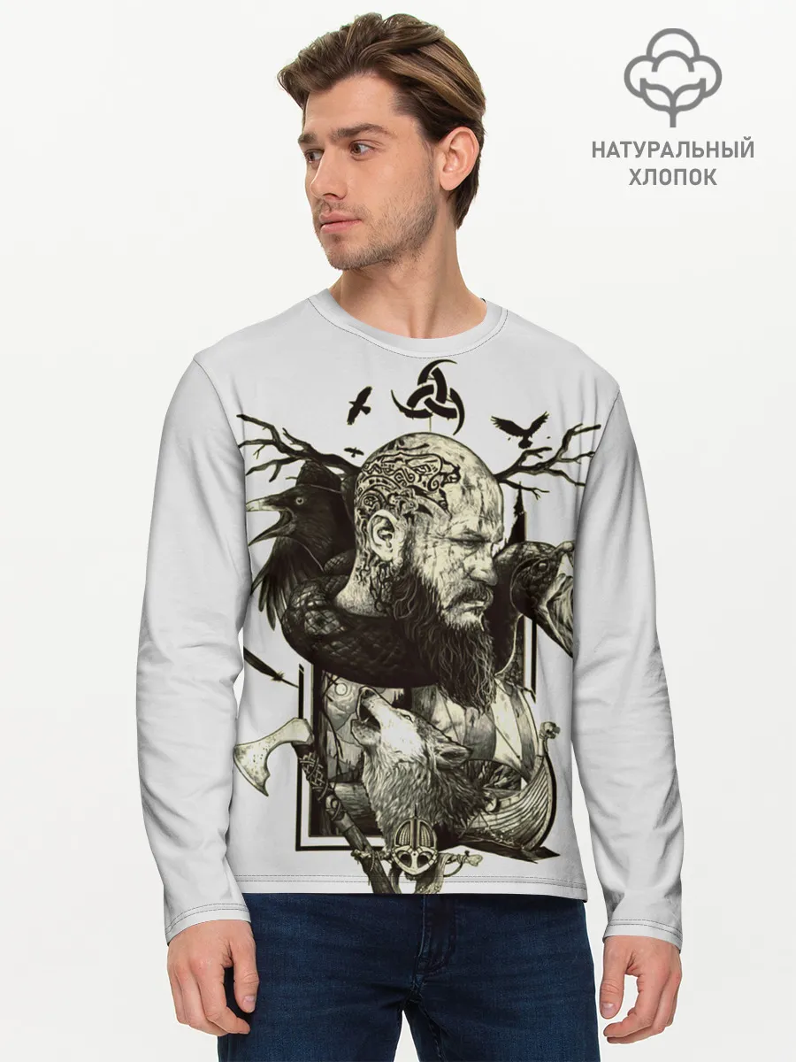 Мужской лонгслив базовый / ragnar