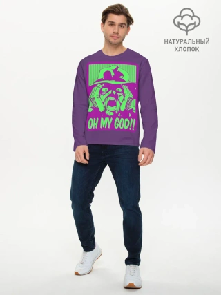 Мужской лонгслив базовый / Oh my good!!