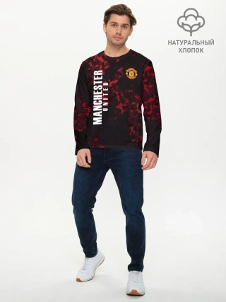 Мужской лонгслив базовый / Manchester United